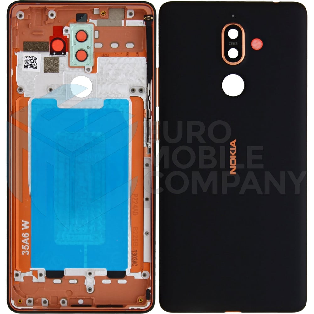 Nokia 7 Plus (TA-1046) Battery Cover - Black Copper
