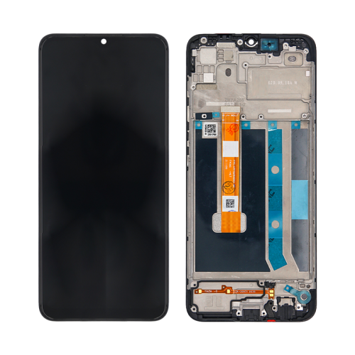 Oppo A15 (CPH2185) / A15s (CPH2179) Display Complete + Frame (4907272 / 4905630) - Dynamic Black