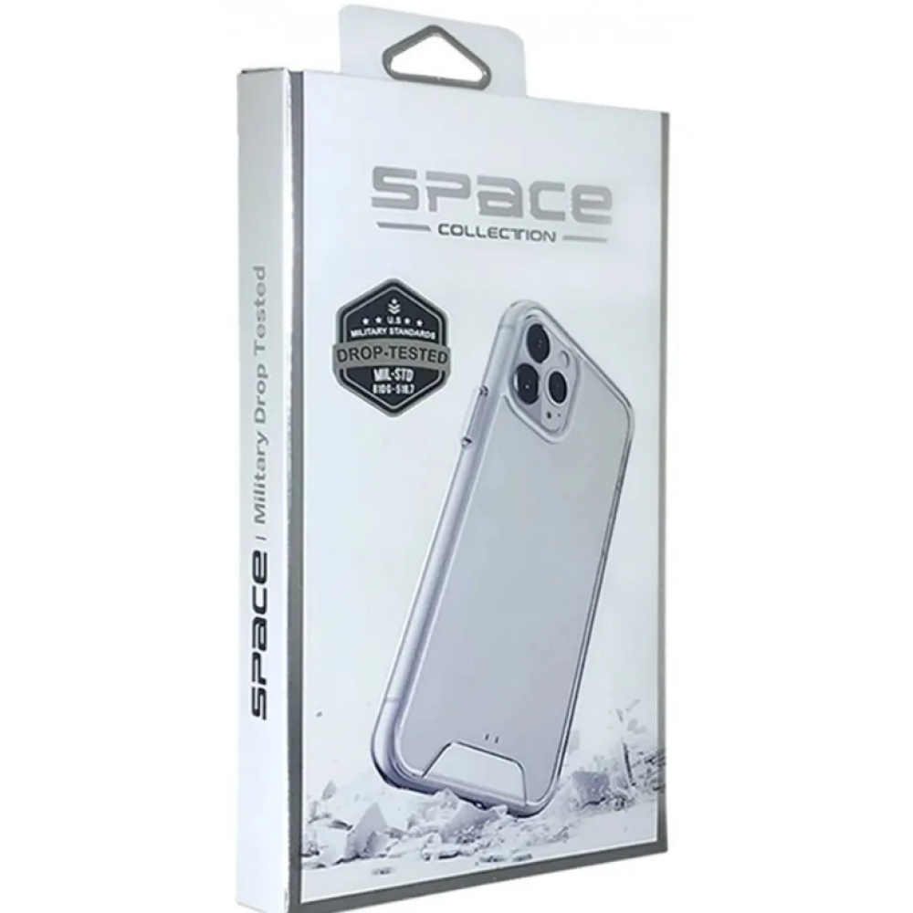 Space Drop Tested Case For Samsung Galaxy A41 - Transparant