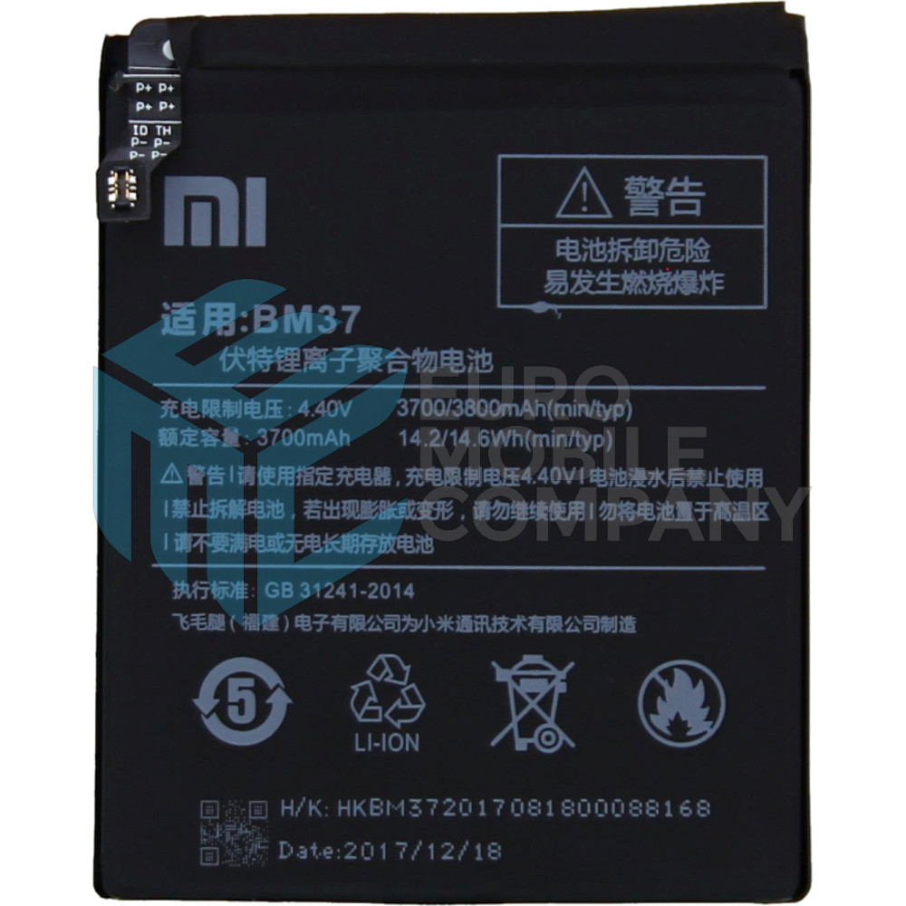 Xiaomi Mi 5S Plus Battery - BM37 3800mAh