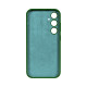 Rixus For Samsung Galaxy S24 Plus 5G S926B Soft TPU Phone Case Dark Green