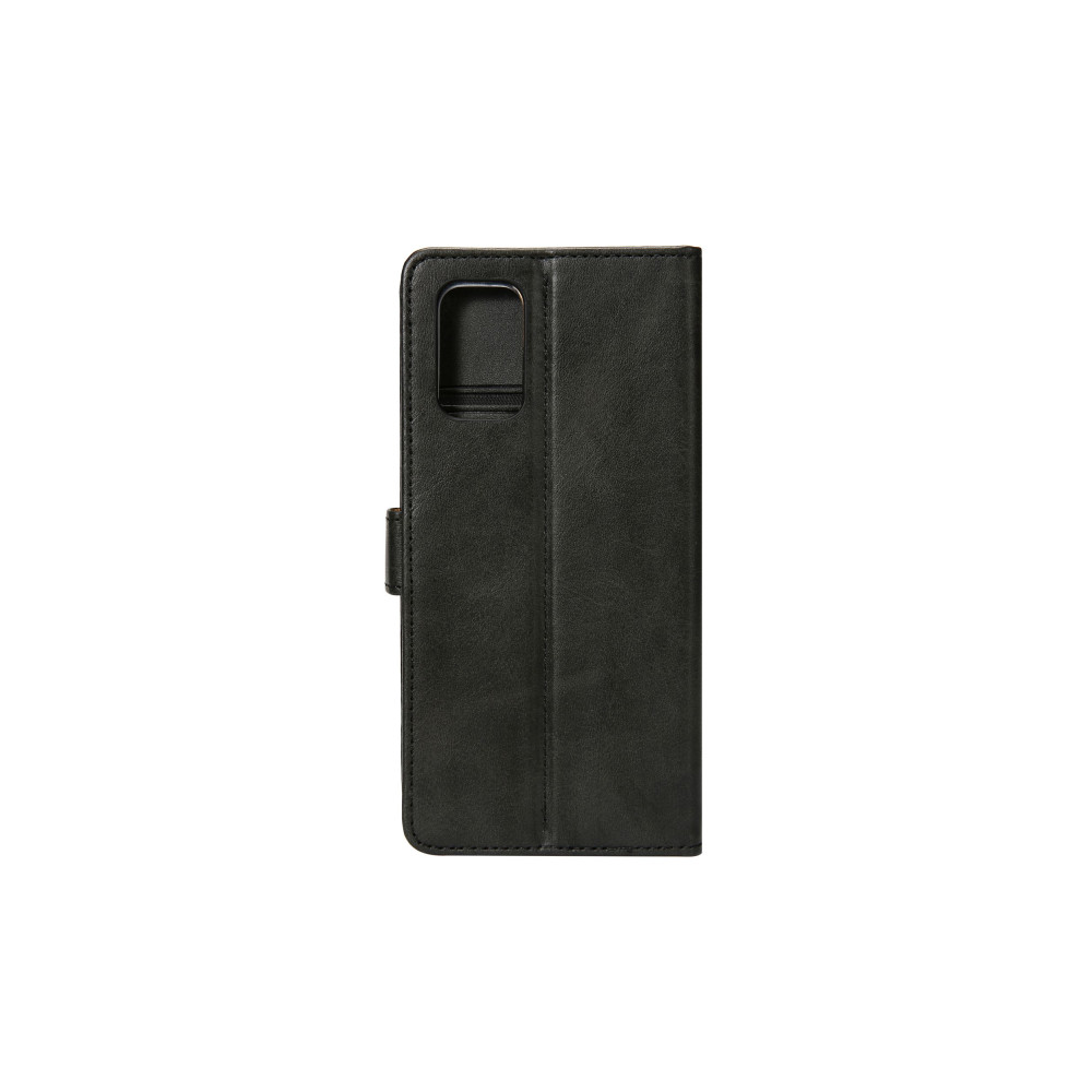 Rixus Bookcase For Samsung Galaxy M30 - Black