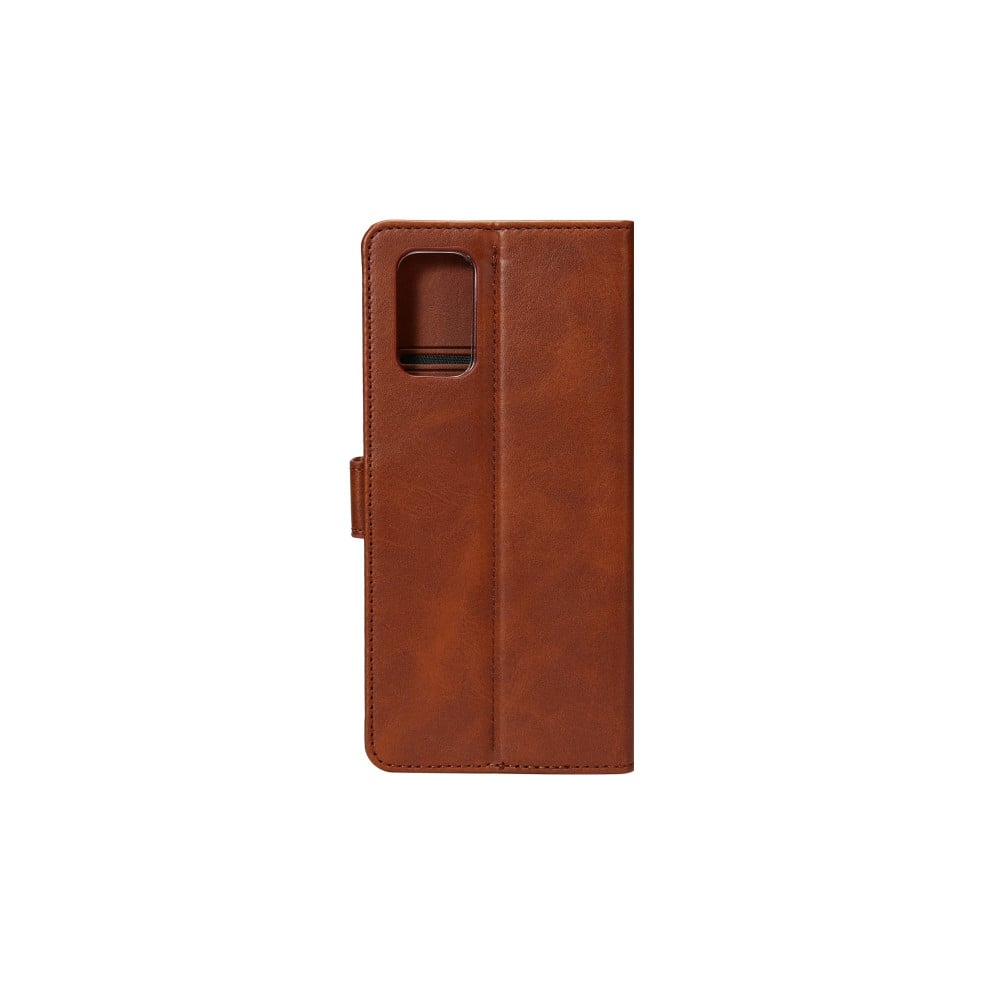 Rixus Bookcase For iPhone 15 Pro Max - Brown