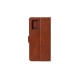 Rixus Bookcase For Samsung Galaxy S10 (SM-G973F) - Brown