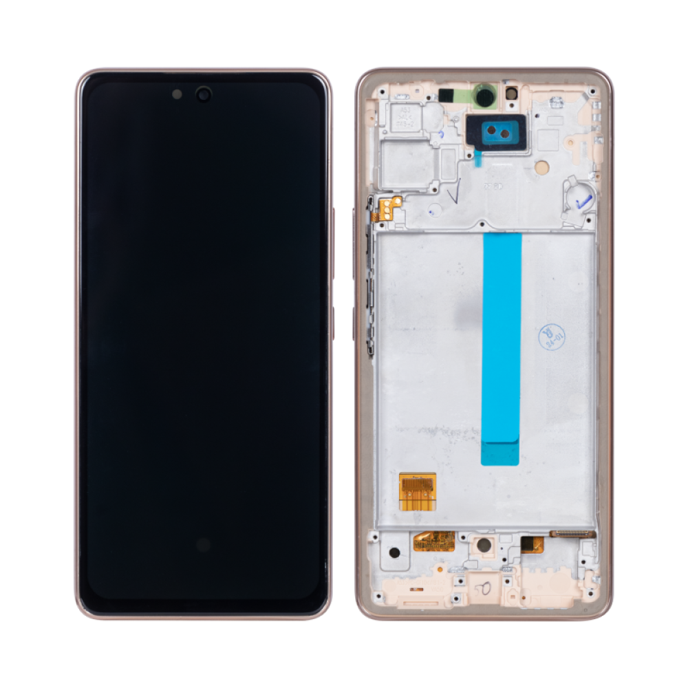 Samsung Galaxy A53 5G (SM-A536B) OLED Display Complete + Frame - Peach