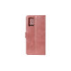 Rixus Bookcase For Samsung Galaxy A01 (SM-A015F) - Pink