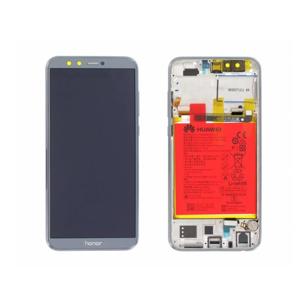 Huawei Honor 9 Lite (LLD-L31) OEM Service Part Screen Incl. Battery - Grey