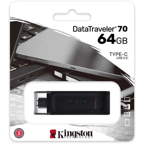 Kingston PenDrive 64Gb (Type-C 3.2) DT70/64GB