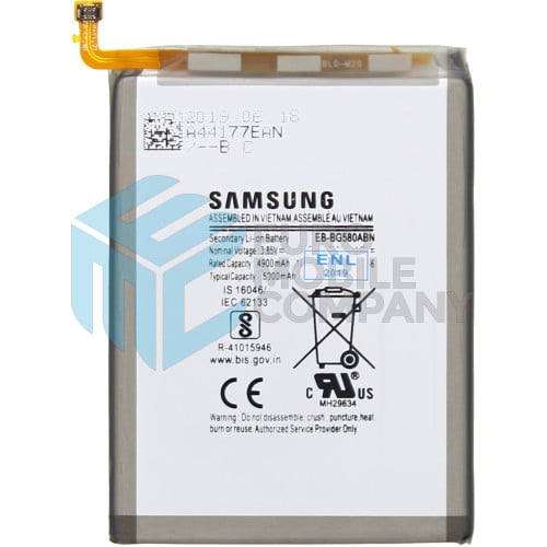 Samsung Galaxy M20/M30 Battery EB-BG580ABN - 5000 mAh (AMHigh Premium)