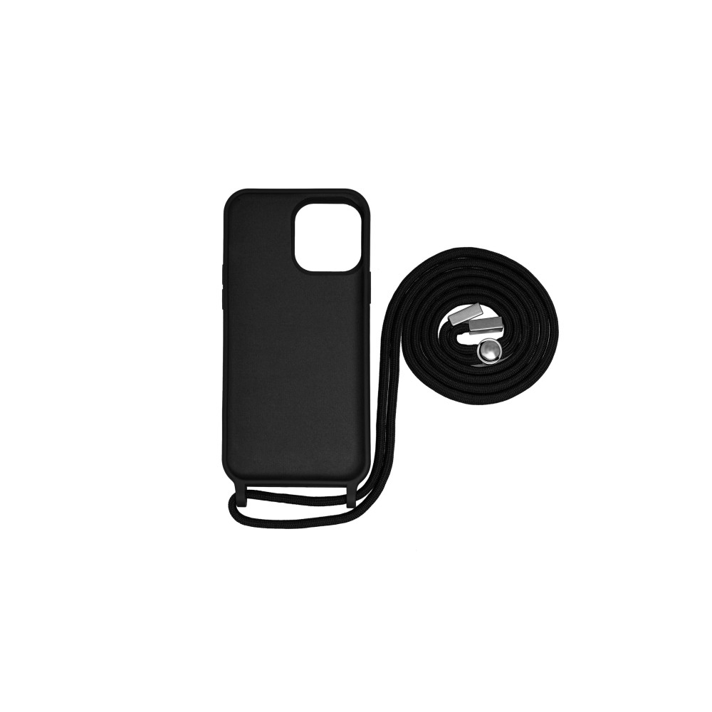 Furlo TPU Necklace Cord Cover for iPhone 13 Mini - Black