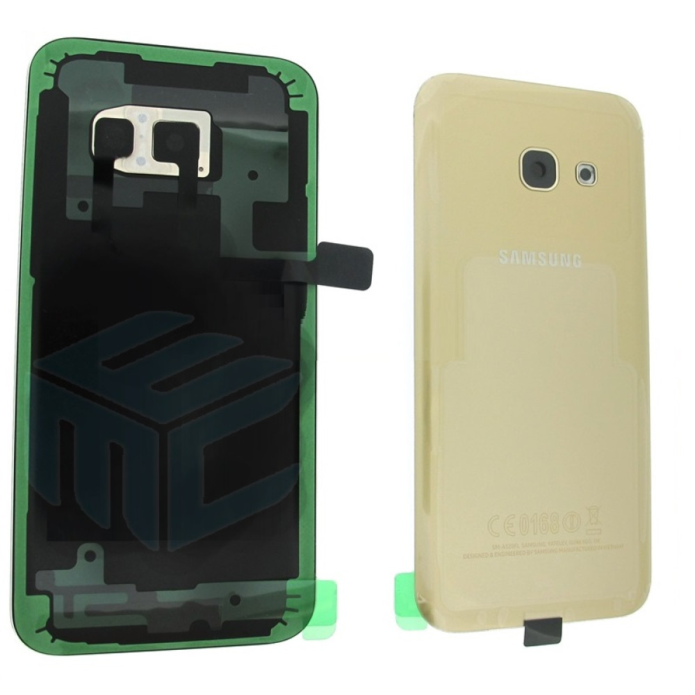 Samsung Galaxy A3 2017 (SM-A320F) Replacement Battery Cover - Gold