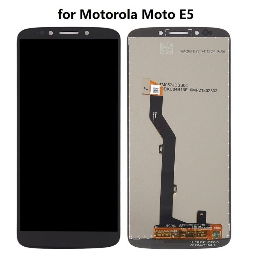 Motorola Moto E5 Display + Digitizer module - Black