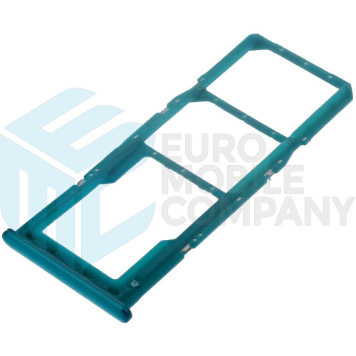 Samsung Galaxy A50s (SM-A507FN) Simcard Holder + Memorycard Holder - Green