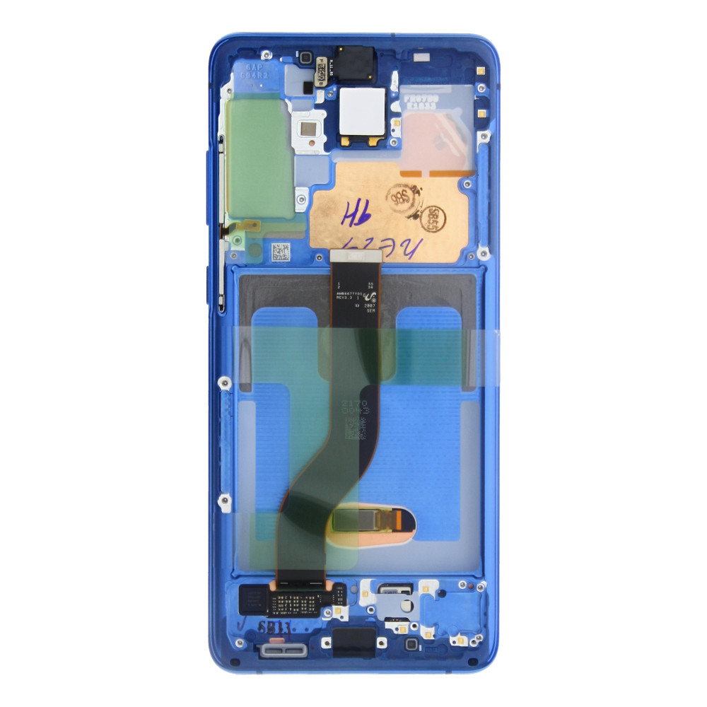 Samsung Galaxy S20 Plus SM-G985F (GH82-22134H) Display Complete - Aura Blue