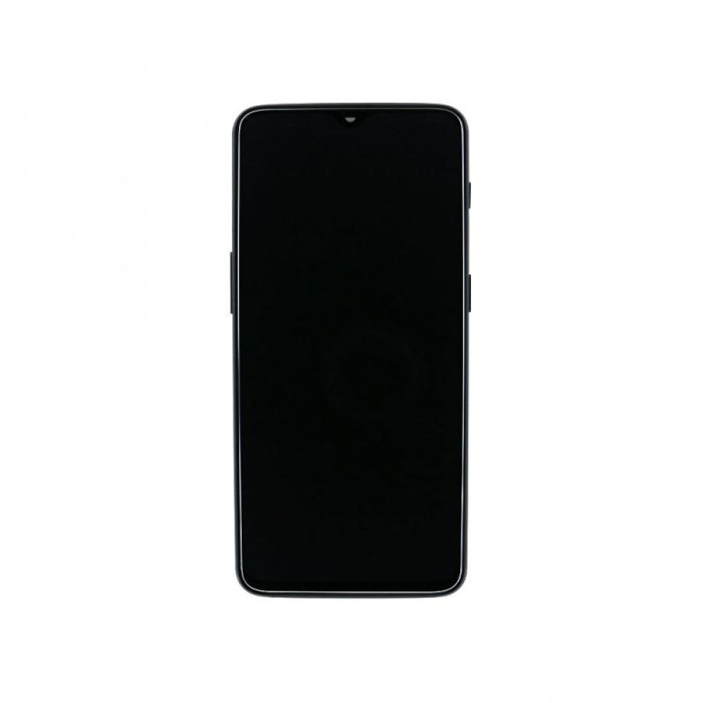 Oneplus 6T Complete Display + Frame OEM - Midnight Black