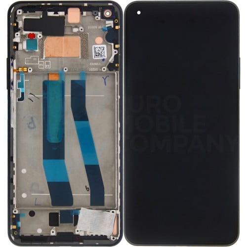 Xiaomi 11 Lite 5G NE (2109119DG) Display Complete + Frame (5600030K9D00) - Truffle Black