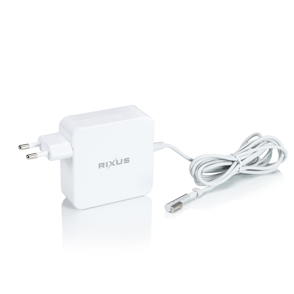 Rixus 85W Charger For Macbook - L Tip