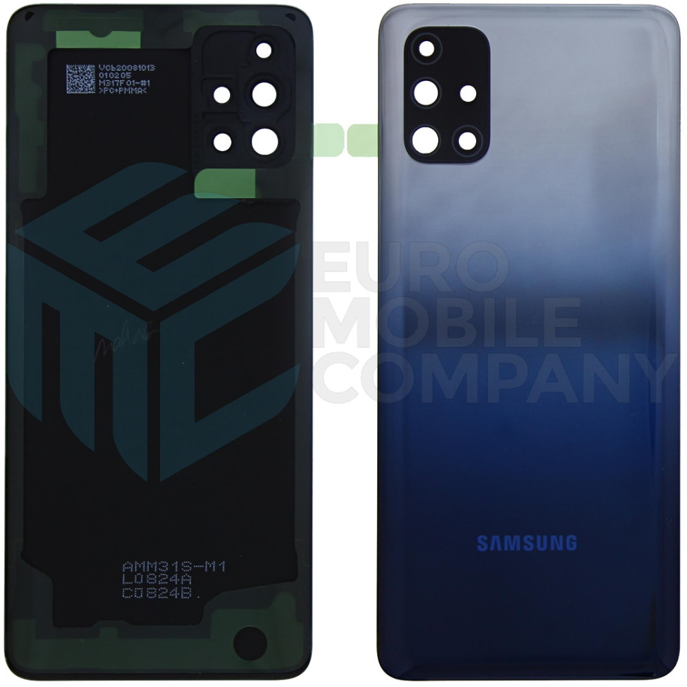 Samsung Galaxy M31s (SM-M317F) Battery Cover - Blue