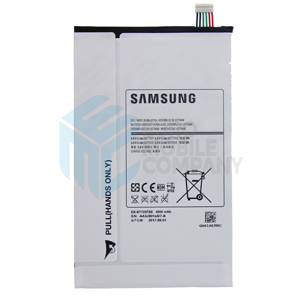 Samsung Galaxy Tab S 8.4 (SM-T700/SM-T705) Original  Battery (GH43-04206C) - 4900mAh