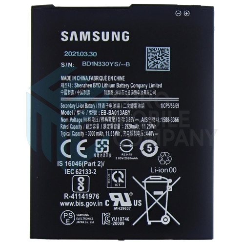 Samsung Galaxy A01 Core (SM-A013F) Battery EB-BA013ABY - 2920mAh (AMHigh Premium)