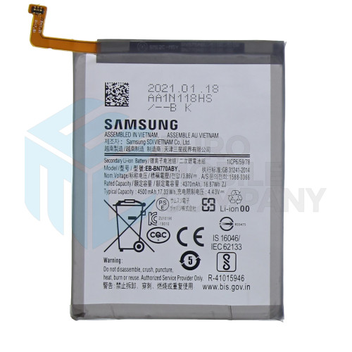Samsung Galaxy Note 10 Lite (SM-N770F) Battery EB-BN770ABY - 4370mAh (AMHigh Premium)