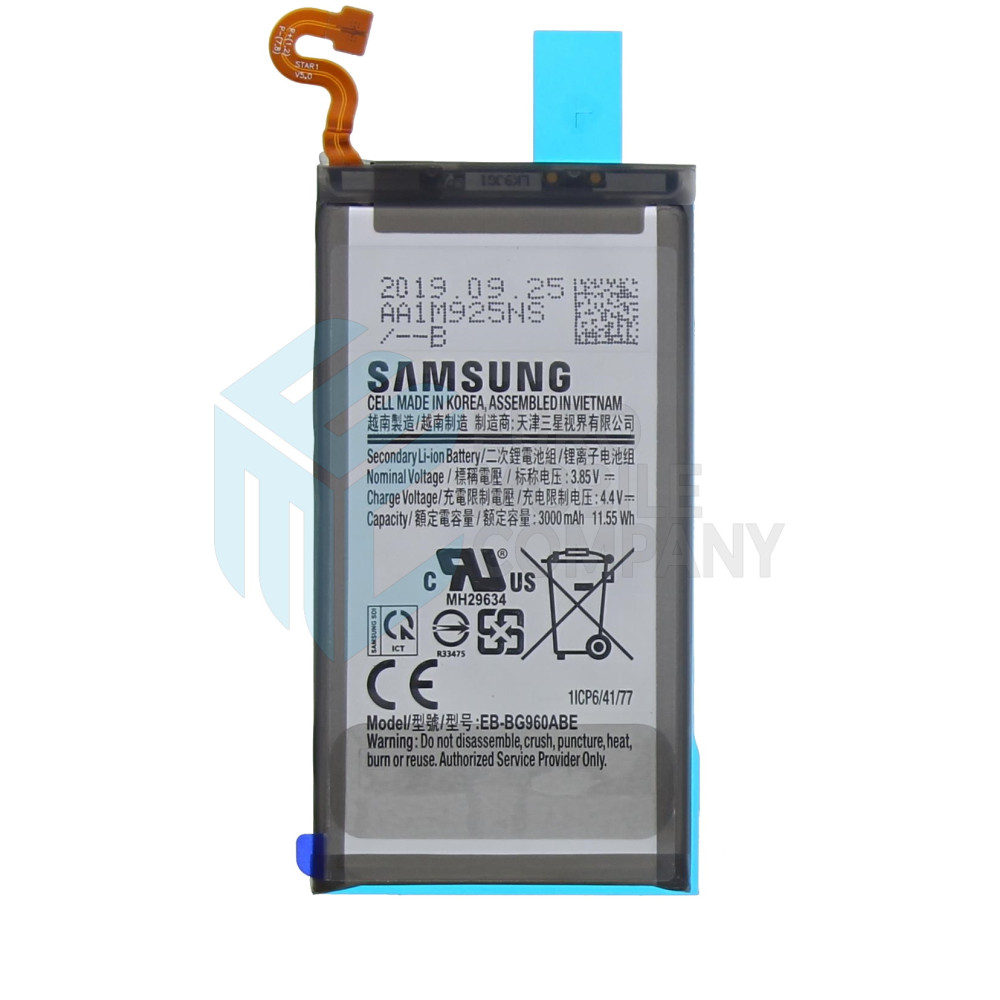 Samsung Galaxy S9 (SM-G960F) Battery EB-BG960ABE GH82-15963A - 3000mAh