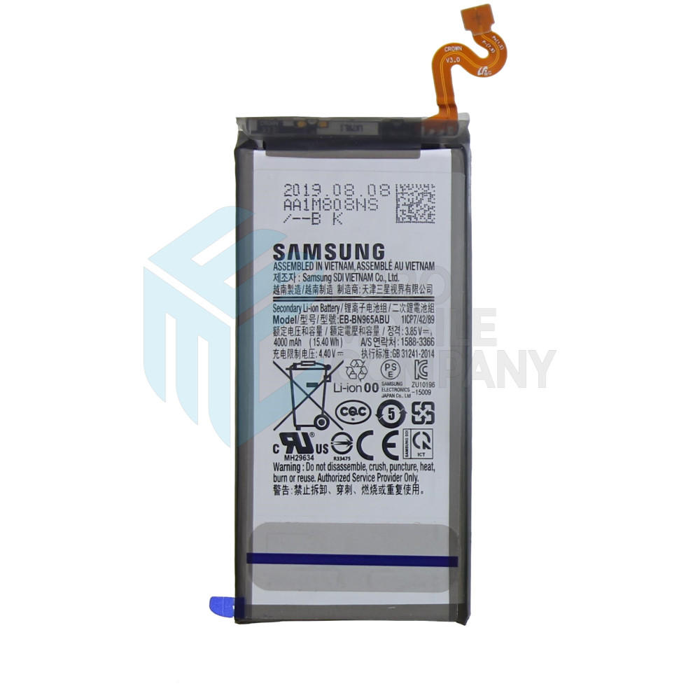 Samsung Galaxy Note 9 (SM-N960F) Battery EB-BN960ABE (GH82-17562A) -  4000mAh