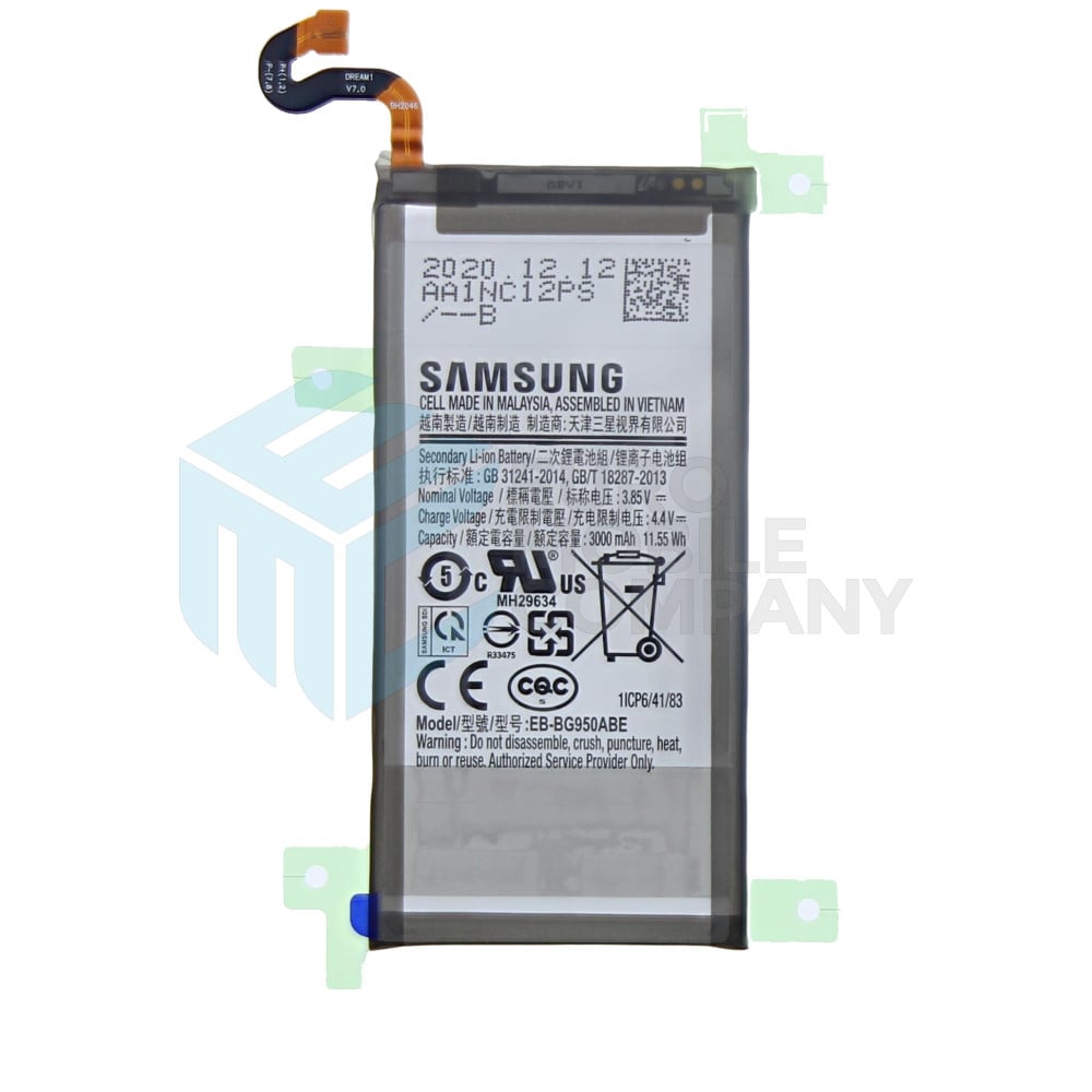 Samsung Galaxy S8 (SM-G950F) Battery EB-BG950ABA (GH82-14642A) - 3000mAh