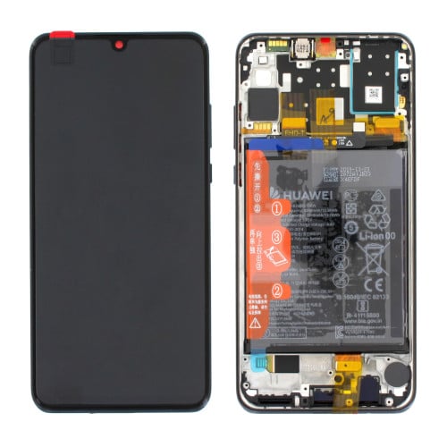 Huawei P30 Lite New Edition (MAR-L21BX) OEM Service Part Screen Incl. Battery (02353FPX) - Black