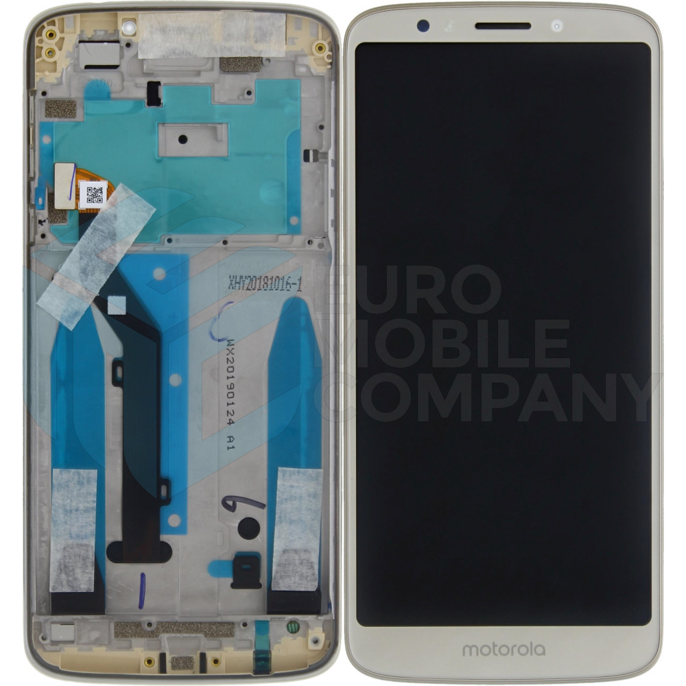Motorola Moto G6 Play Display + Digitizer + Frame (5D68C10051) - Fine Gold