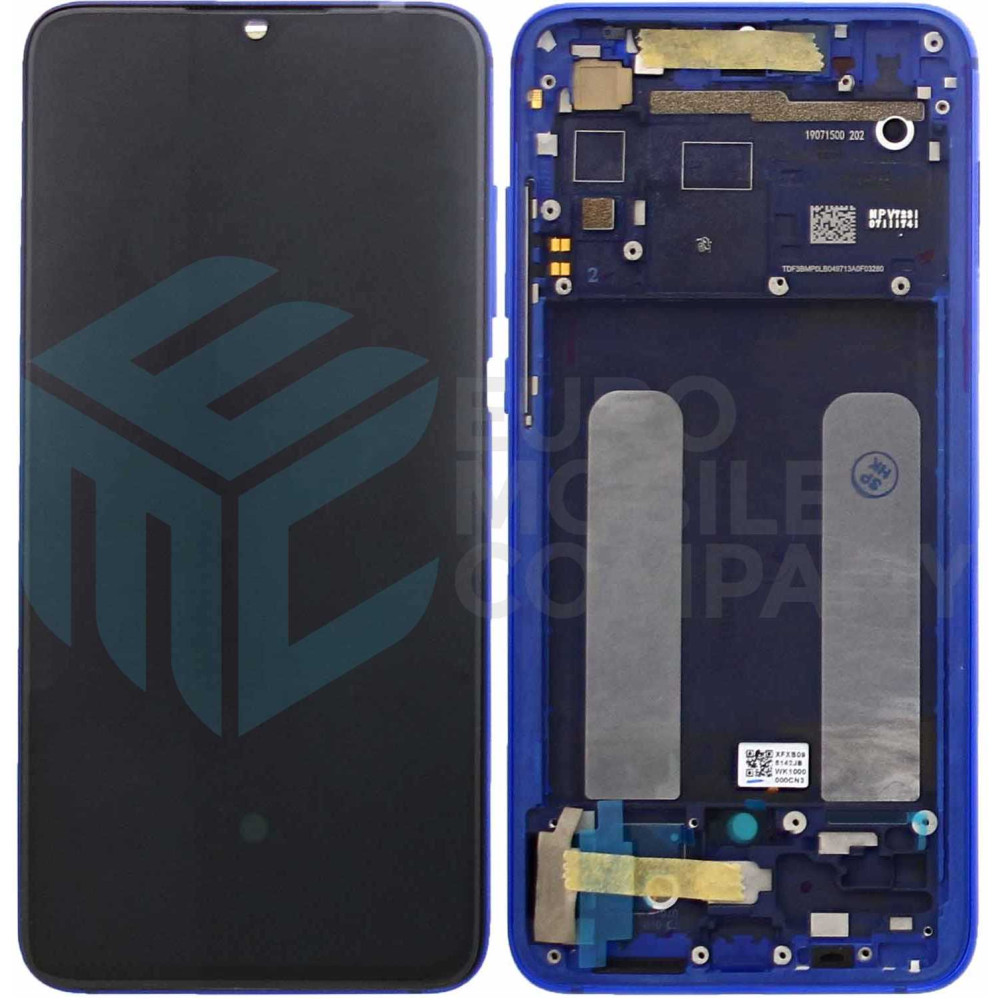 Xiaomi Mi 9 Lite (M1904F3BG) Display + Frame (5600040F3B00) - aurora blue