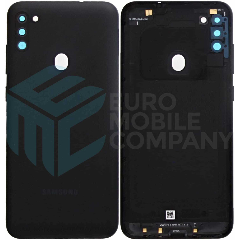 Samsung Galaxy M11 (SM-M115F) Battery Cover -  Black