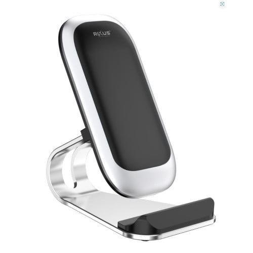 Rixus Wireless Charging Stand Silver RXWC35
