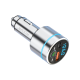Rixus All-Metal Car FM Transmitter Bluetooth 5.3 RXBT40 - Silver