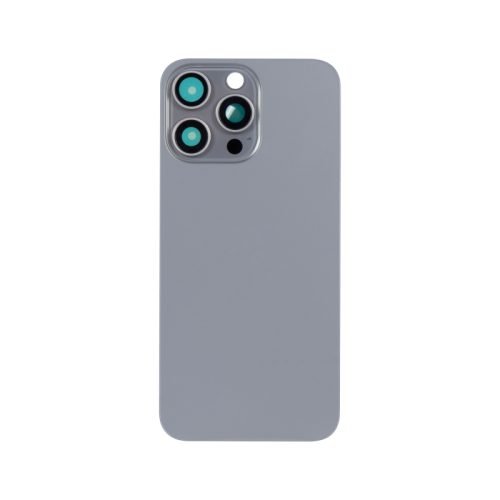 For iPhone 15 Pro Max Extra Glass Natural Titanium (Enlarged Camera Frame) (excl. Logo)