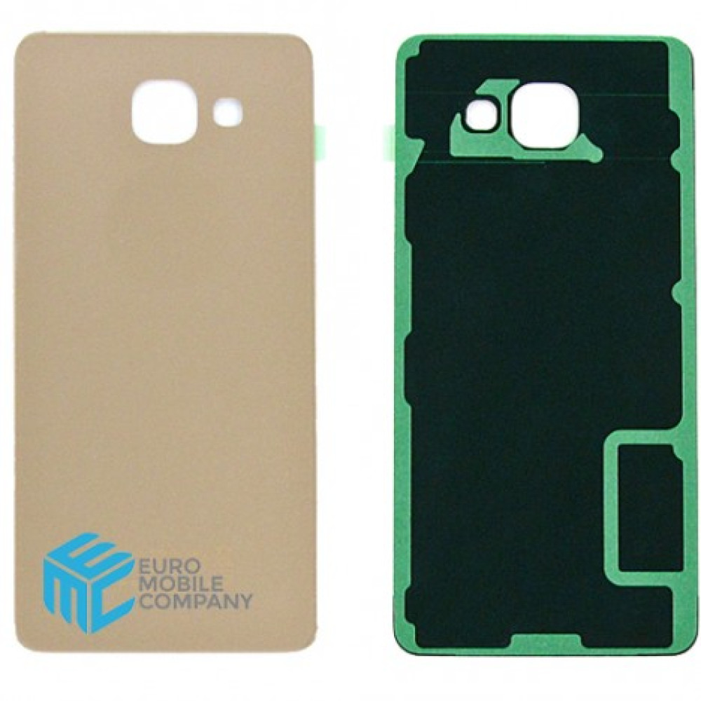 Samsung Galaxy A3 2016 (SM-A310F) Replacement Battery Cover - Gold