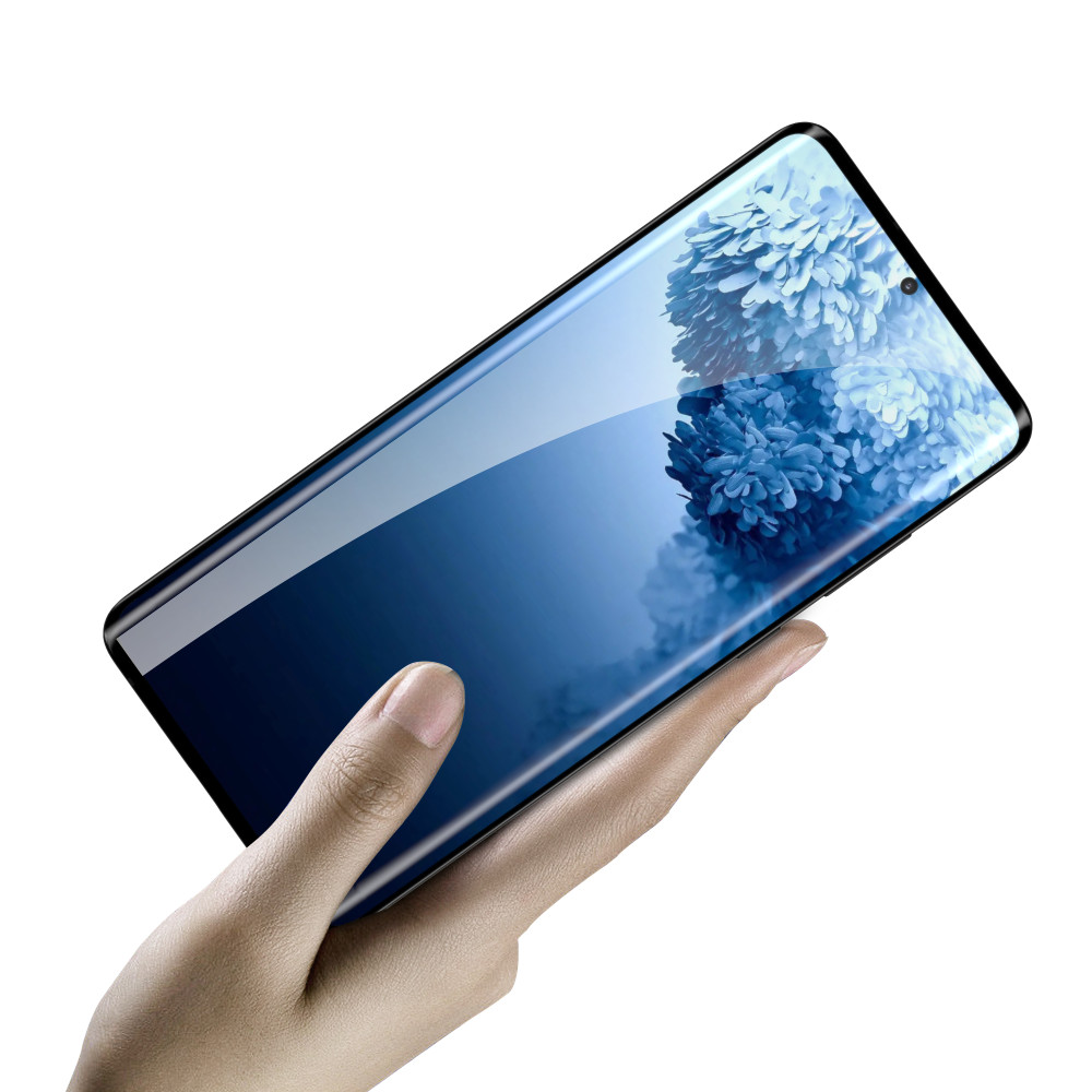 Rixus UV Glue Tempered Glass For Samsung Galaxy S10