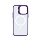 Rixus Classic 03 Case With MagSafe For iPhone 15 - Deep Purple