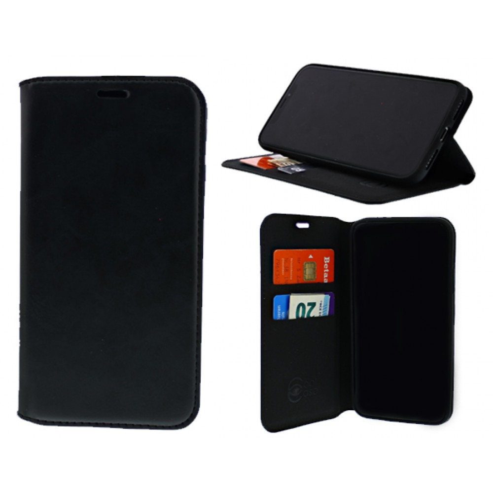 Bookcase For Samsung Galaxy M20 (SM-M205F) - Black