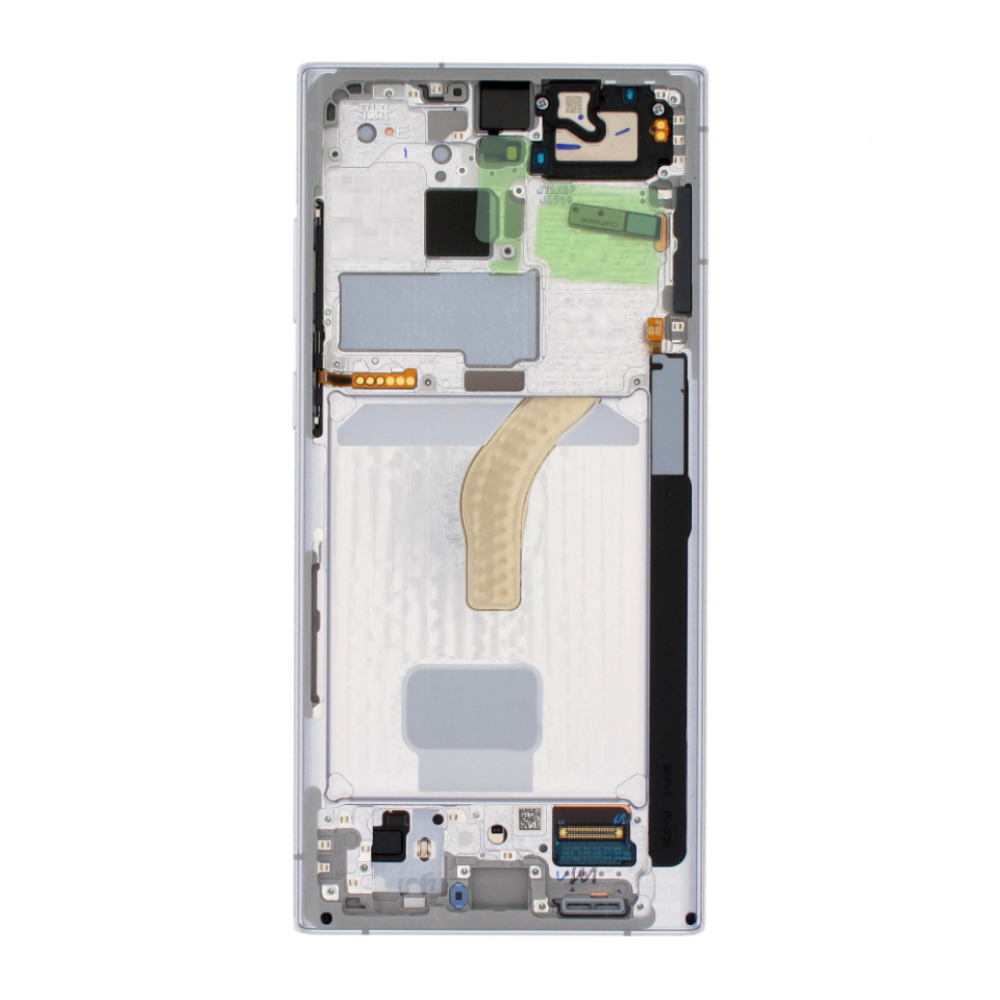 Samsung Galaxy S22 Ultra (SM-S908B) (GH82-27488C/GH82-27489C ) Display Complete (No Front Camera) - Phantom White