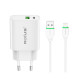 Rixus Quick Charge PD to Lightning + USB slot 20W RX90A
