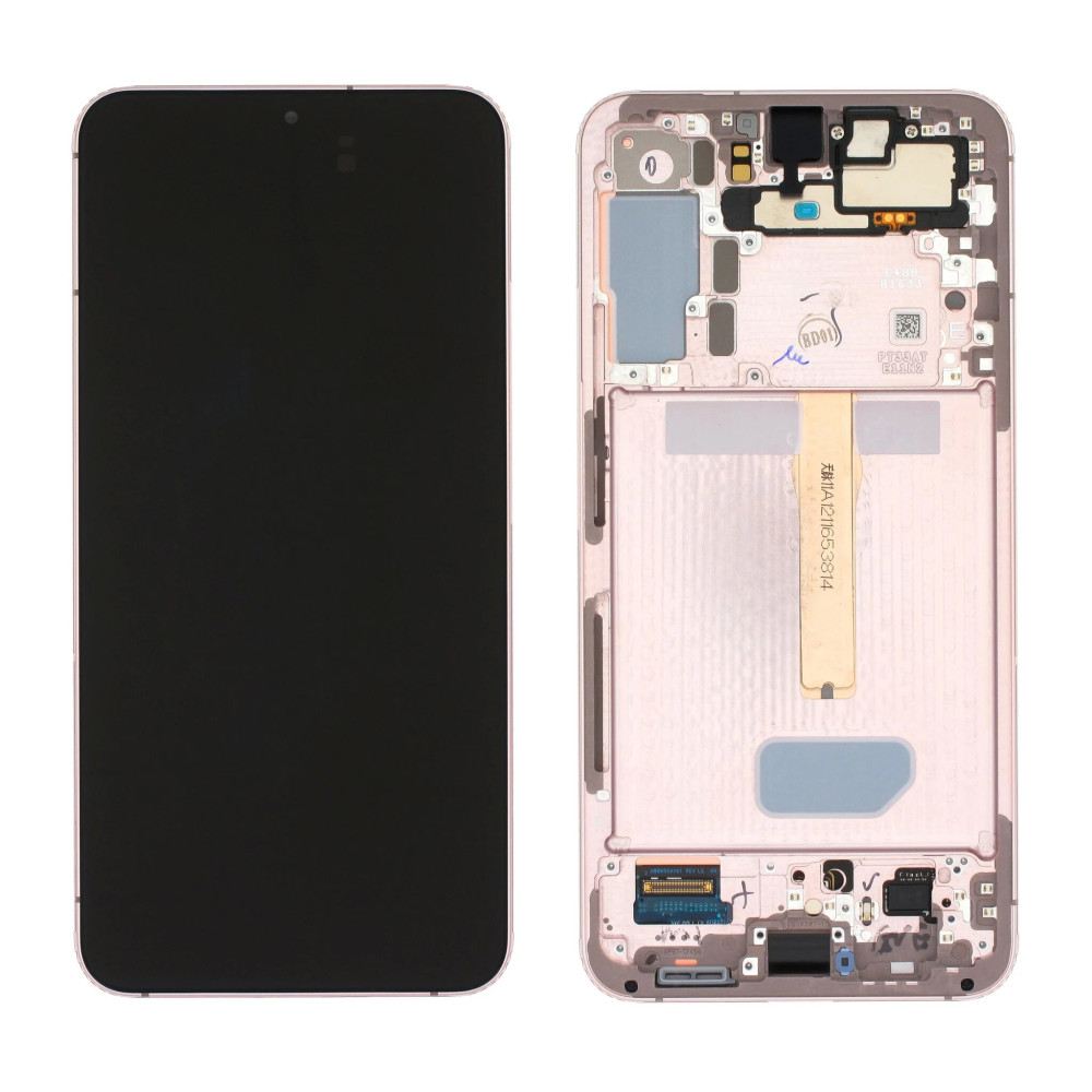 Samsung Galaxy S22 Plus (SM-S906B) Display Complete GH82-27501D / GH82-27500D - Pink Gold