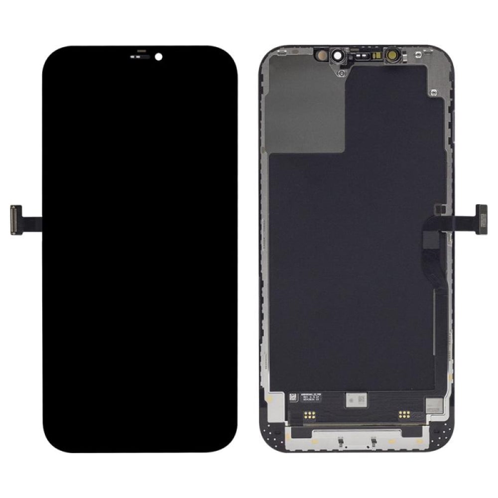 iPhone 12 Pro Max Display + Digitizer Hard Oled Quality - Black