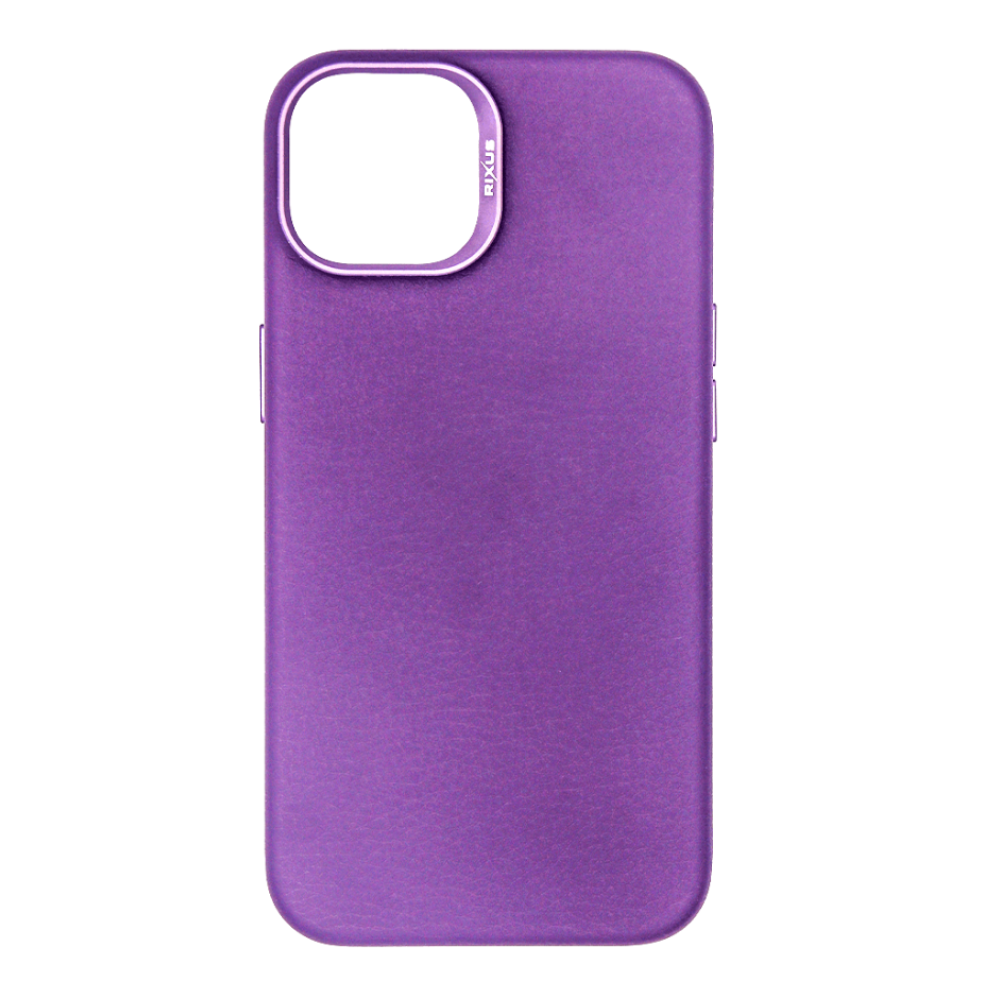 Rixus Classic 02 Case With MagSafe For iPhone 14 Pro Max - Purple