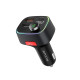 Rixus Car FM Bluetooth Transmitter RXBT28 - Black