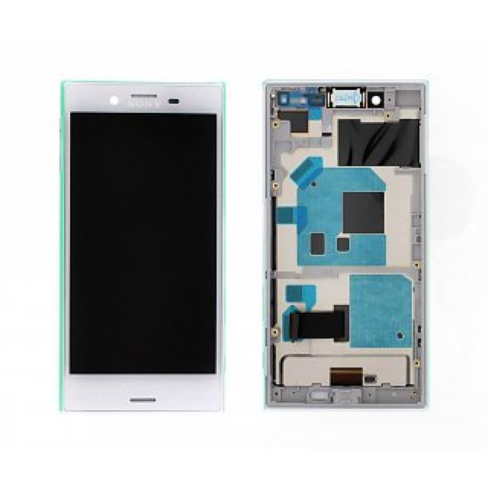 Sony Xperia X Compact Display + Digitizer + Frame - White