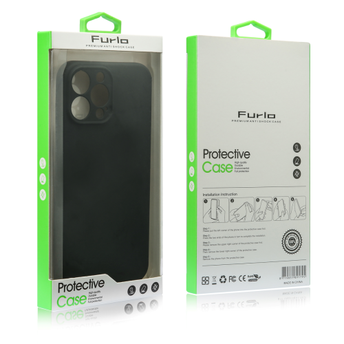 Furlo Protective Slim TPU Case For iPhone 11 Pro Max - Black