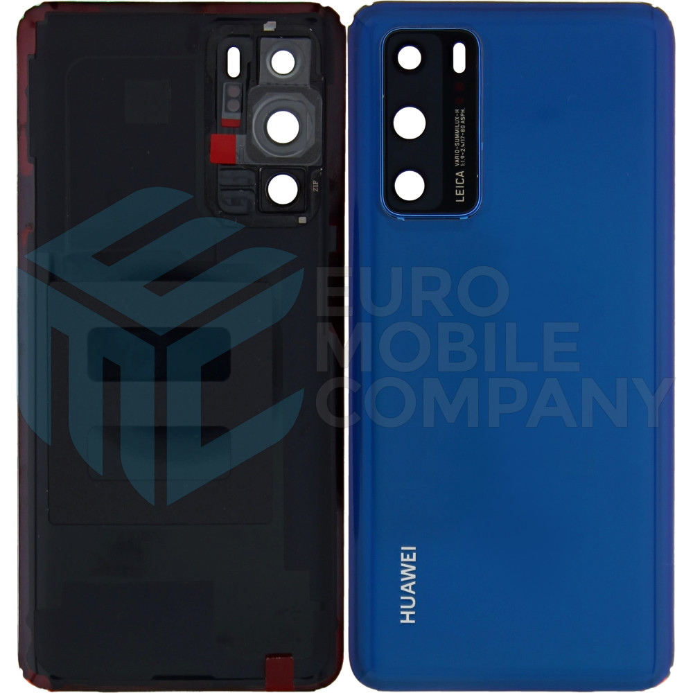 Huawei P40 (ANA-NX9) Battery Cover - Deep Sea Blue