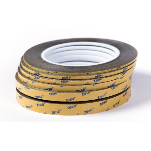 Tesa 51965 Double-sided Tape set 6 pieces: 2,3,4,6,9,12mmx25meter worth 46,50 Euro