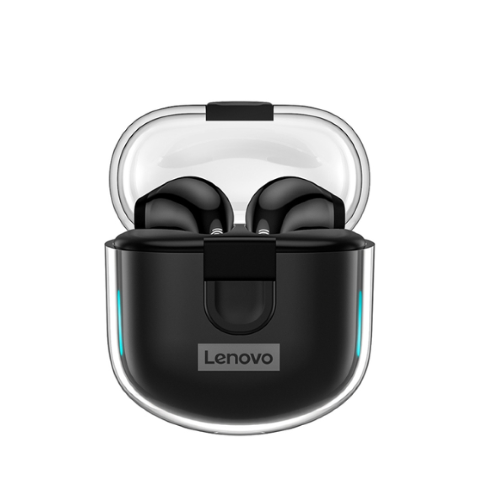 Lenovo Wireless Dual Mic Earbuds LP12 - Black